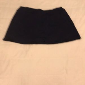 Land’s End Navy Swim Mini Skirt